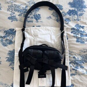 Bow Zip Bum Crossbody Bag